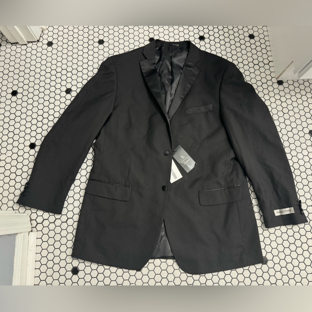 NWT gianco ferro Adam baker tux jacket 46L 40W